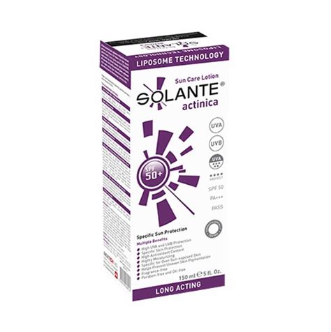 Solante Actinica Sun Care Lotion Spf 50+ 150 ml.